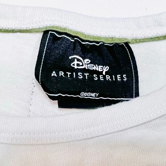 Disney Artist Series Bret Iwan "Hi Ya See Ya" Men Small Shirt White - Picture 5 of 7